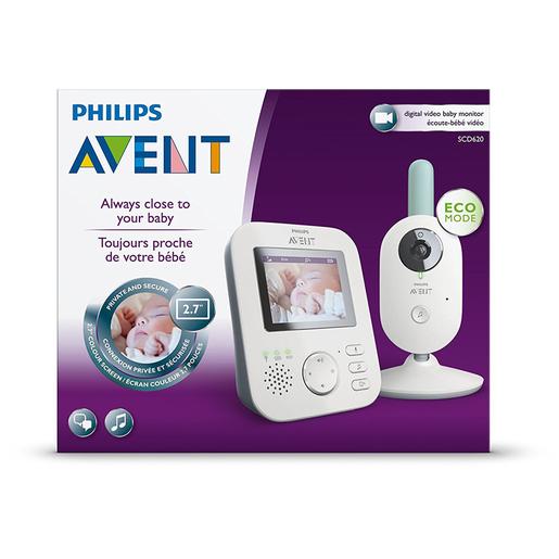 Philips Avent - Vigia Bebés 2,7 Polegadas Vídeo - SCD620/01