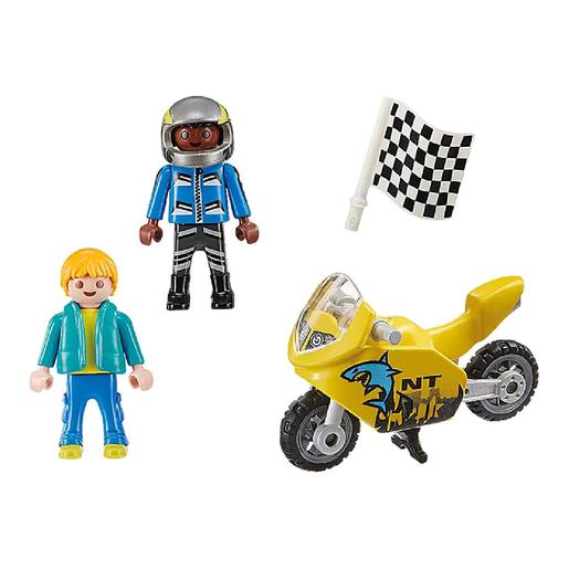 Playmobil - Rapazes com motos de corrida- 70380