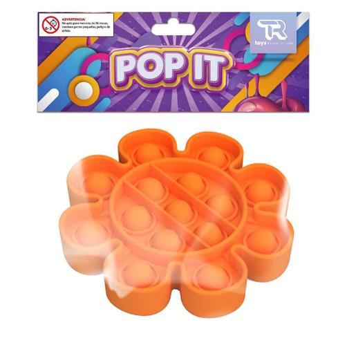Pop It - Brinquedo sensorial flor (várias cores)