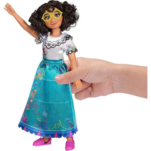 Disney - Boneca grande de Mirabel com vestido e acessórios de cabelo, Encanto Disney ㅤ