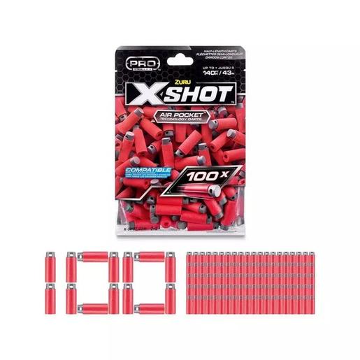 Série Pro Zuru X-Shot - Pacote de recarga - 100 dardos curtos