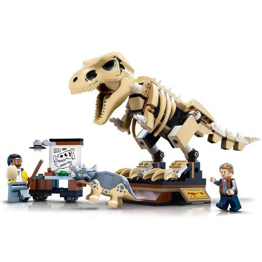 LEGO Jurassic World - Exposição do Dinossauro T. rex Fossilizado - 76940