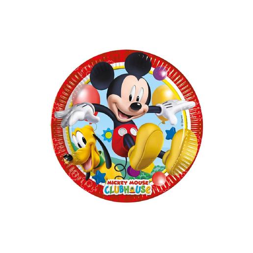 Mickey Mouse - Pack 8 pratos de papel