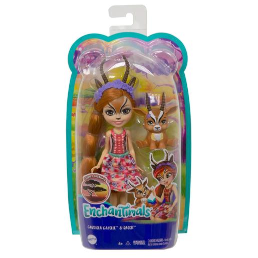 Enchantimals - Gabriella Gazele e Racer - Pack boneca e mascote