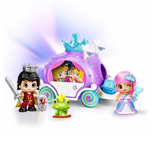 Pinypon - Carroça com Princesa e Principe