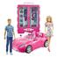 Barbie - Barbie e Ken com veículo e armário