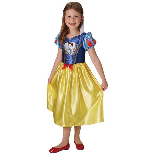 Princesas Disney - Branca de Neve - Disfarce Lantejoulas 7-8 anos