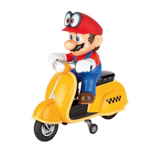 Super Mario - Rádio controlo Scooter Super Mario Odyssey