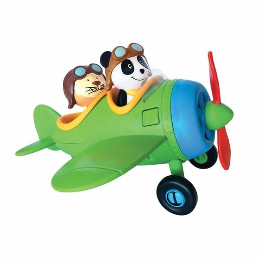 Canal Panda - Avião do Panda com figuras