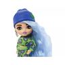 Barbie - Boneca extra mini com cabelo azul gelo