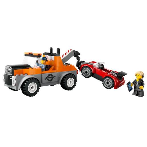 LEGO City - Camioneta de Reboque e Reparação do Desportivo - 60435