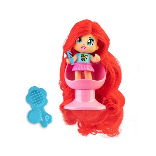 Pinypon - Super cabelo avermelhado - Boneca com cabelo comprido