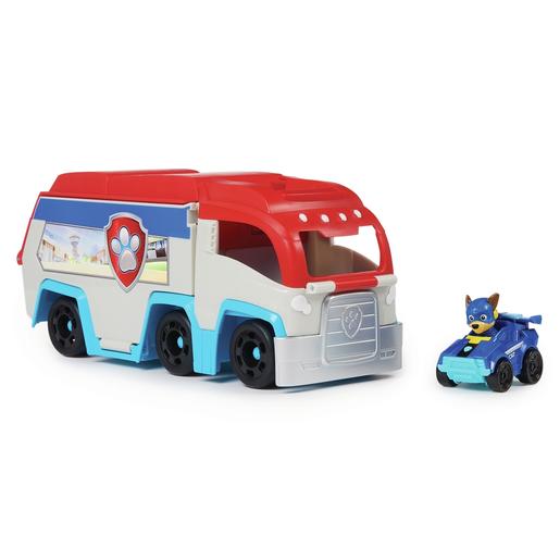 Patrulha Pata - Camião de brinquedo Pup Squad Patroller com carro dos Mighty Pups ㅤ