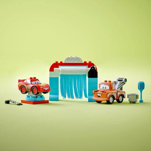 LEGO Duplo - Divertida Lavagem Automática de Carros de Faísca McQueen e Mate - 10996