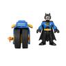 Fisher Price - Batman - Veículo de brinquedo Imaginext DC Super Friends Batman com Moto XL ㅤ