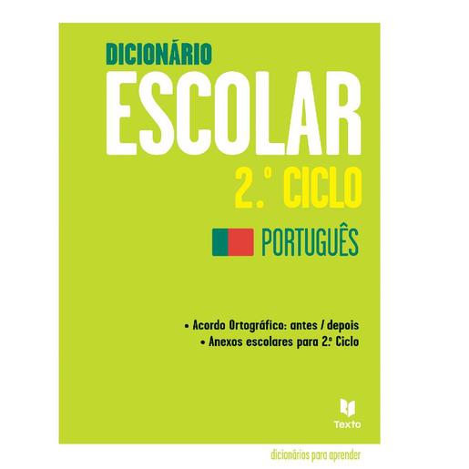 Diccionario Escolar 2º Ciclo Lengua Portuguesa