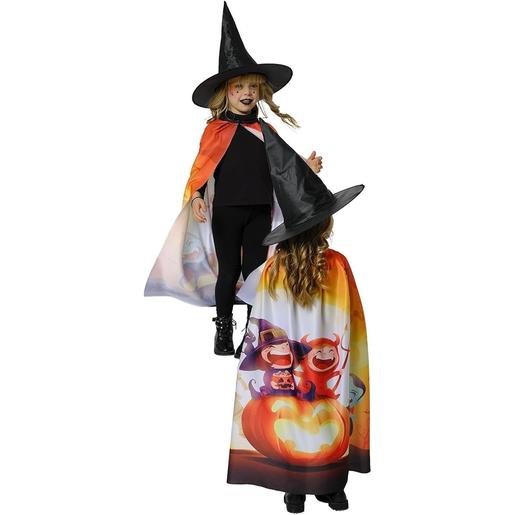 Rubie's - Conjunto de disfarce de bruxa e amigos, com capa e chapéu para festas e carnavais ㅤ