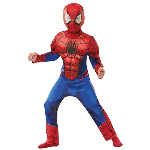 Marvel - Spider-man - Fantasia infantil de luxo tipo Homem-Aranha ㅤ
