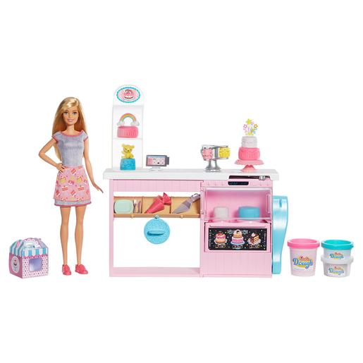 Barbie - Pastelaria Top com Boneca Pasteleira