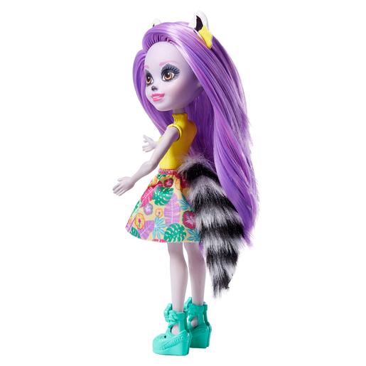 Enchantimals - Boneca Larissa Lemur com Mascote