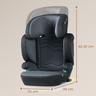 Kinderkraft - Cadeira de auto Xpand 2 i-Size (100-150 cm) Preto