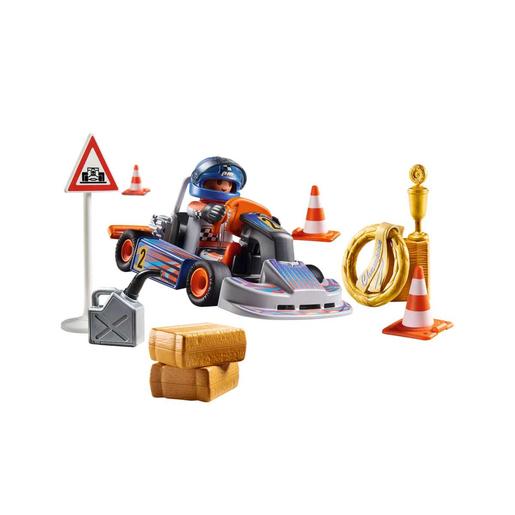 Playmobil - Kart de corridas Playmobil Desporto & Ação 71187 ㅤ