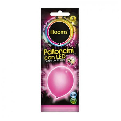 Balão LED rosa