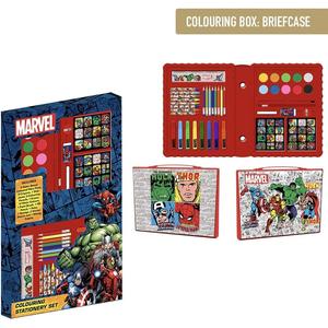 Marvel - Conjunto para colorir da Marvel multicolorido ㅤ