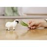 Schleich - Figura de brinquedo de ovelha de nariz preto de Valais ㅤ