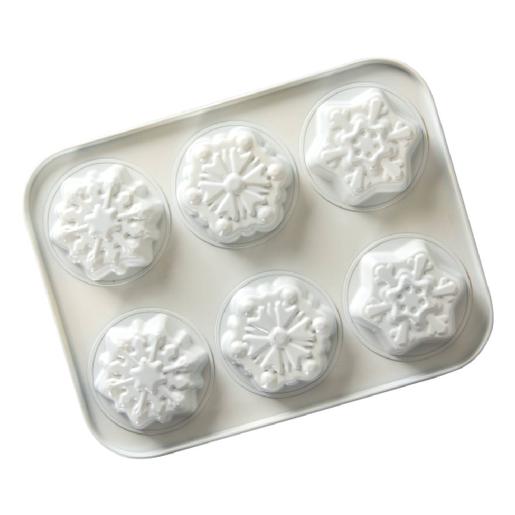 Frozen - Molde Mini Pasteis Flocos de Neve