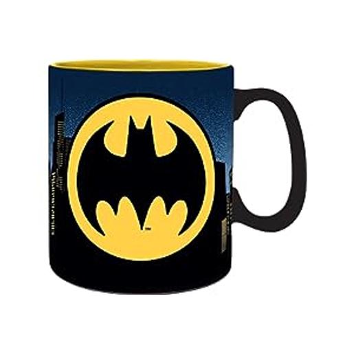 DC Cómics - Batman - Taza multicolor de cerámica Batman caballero oscuro, 460 ml ㅤ