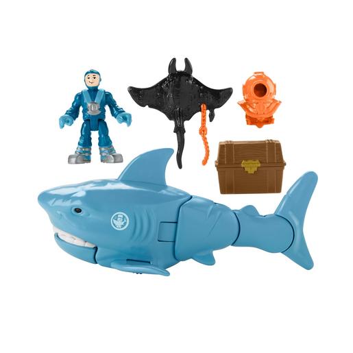 Fisher Price - Imaginext - Tubarão e Figura (vários modelos)