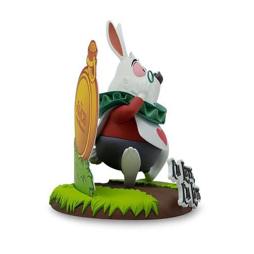 Disney - Figura de conejo blanco en el país de las maravillas ㅤ
