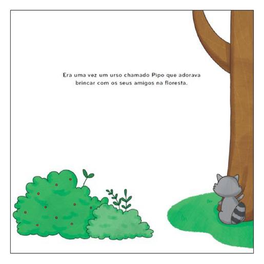 Pipo, o Urso que não queria ficar sozinho  (edição em português)