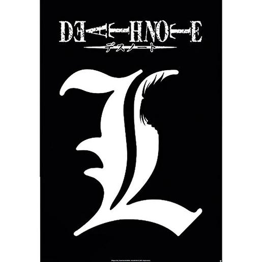 Maxi póster Death Note L símbolo 61 x 91,5 cm ㅤ
