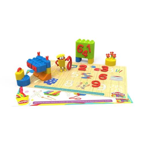 Play-Doh - Set de plasticina educativa formas e cores