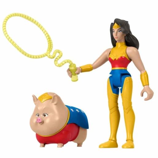 Fisher Price - Liga DC de Super Pets - Wonder Woman e PB