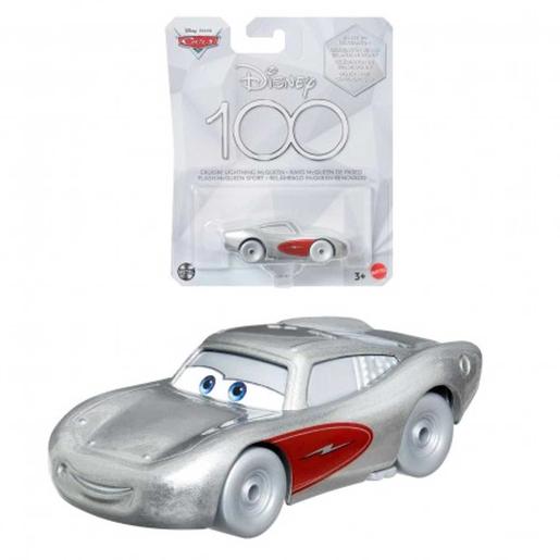 Mattel - Cars - Veículo desportivo prateado tipo Relâmpago McQueen ㅤ