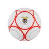Benfica - Balón Blanco con Círculos Rojos y Rayas Grises