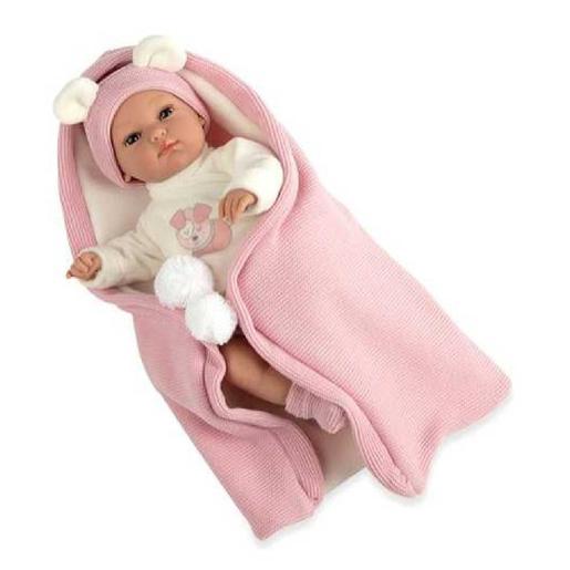 Boneco bebé com mantinha (várias cores)