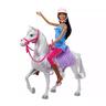 Barbie - Boneca de equitação com cavalo