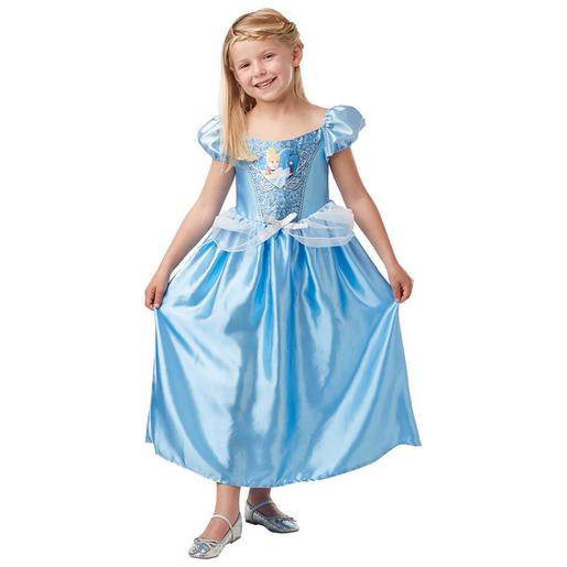 Princesas Disney - Cinderela - Disfarce Lantejoulas 3-4 anos