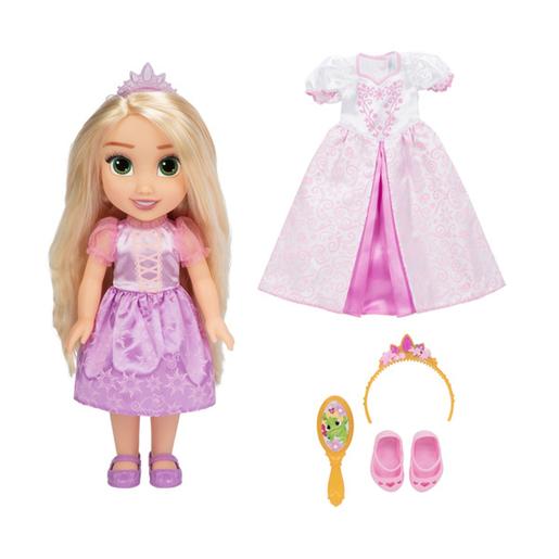 Disney - Boneca Rapunzel e seus trajes - Princesas Disney ㅤ