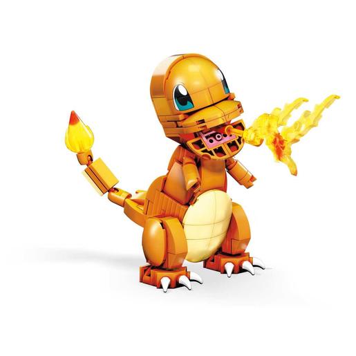 Mattel - Pokemon - Figura de construção Mega Construx Pokémon Charmander Laranja ㅤ