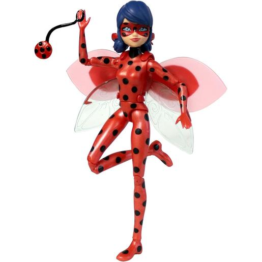 Bandai - Ladybug - Figura de ação Ladybug Lucky Charm articulada 12 Cm ㅤ