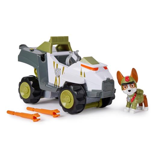 Paw Patrol - Veículo de brinquedo com projéteis Tracker