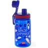 Legami - Botella infantil espacial ligera, cierre hermético y sin BPA, 400 ml.