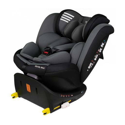 Casualplay - Cadeira de auto Revol Max Grupo 0+-1-2-3 (de 0 a 36 kg) Cinzento