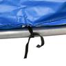 Homcom - Cobertura de proteção para cama elástica Ø 305 cm azul