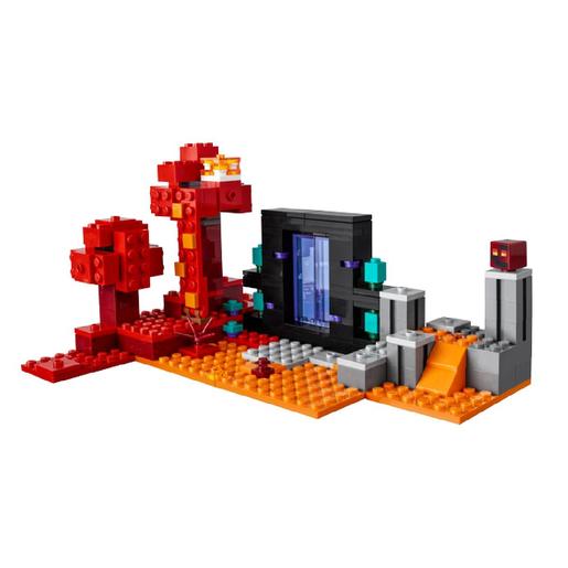 LEGO Minecraft - A Emboscada no portal do Nether - 21255
